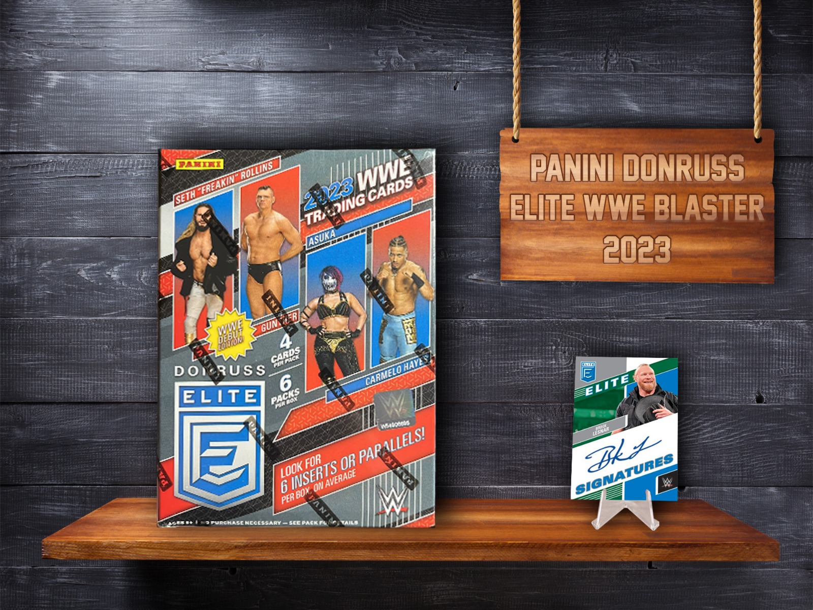 Panini Donruss Elite WWE Wrestling Blaster Box 2023