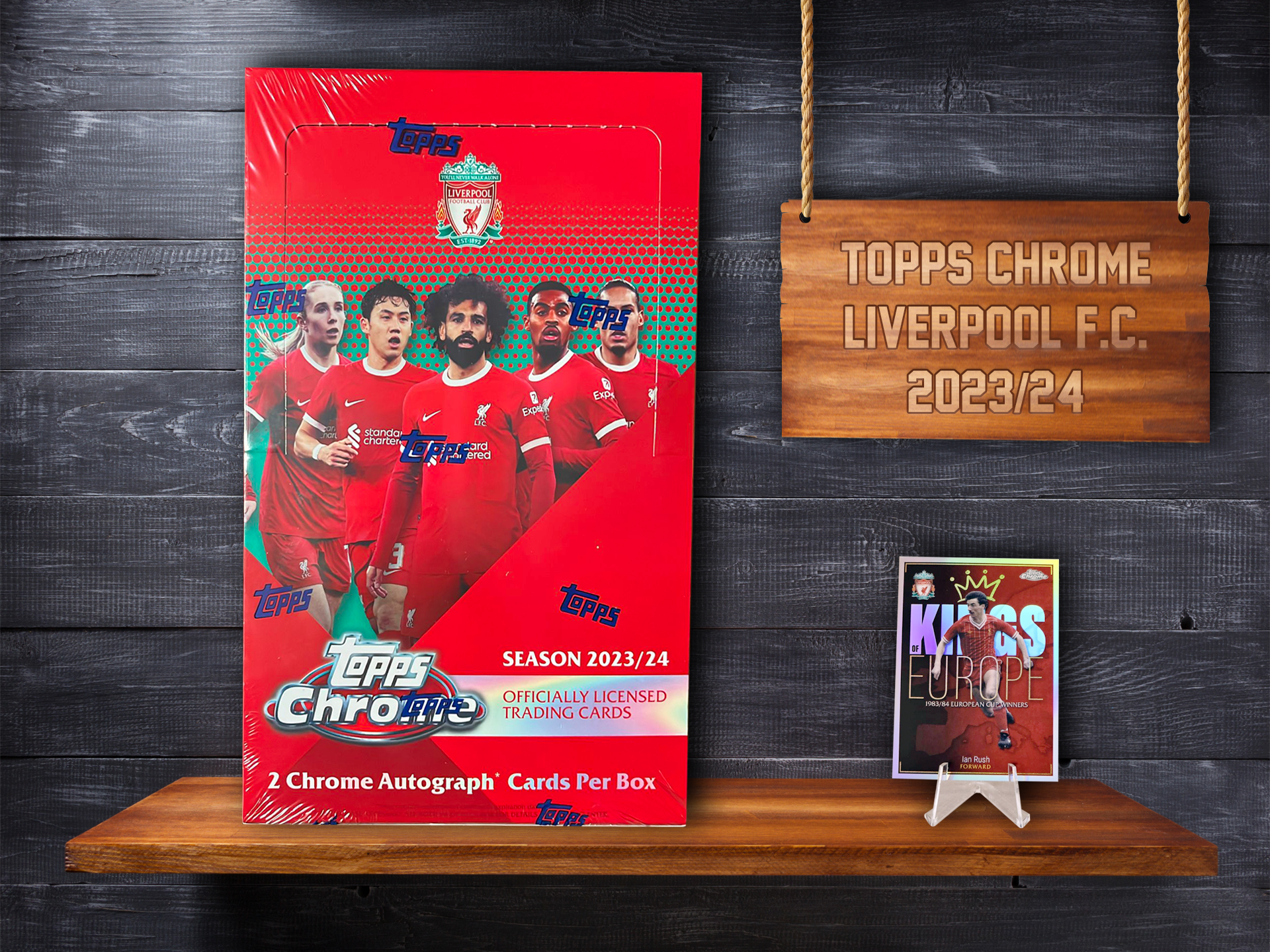 TOPPS CHROME LIVERPOOL F.C. 2023/24 BOX