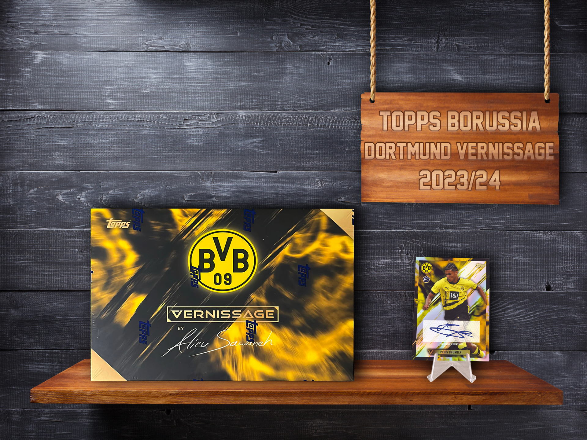 TOPPS BORUSSIA DORTMUND VERNISSAGE 2023/24 BOX