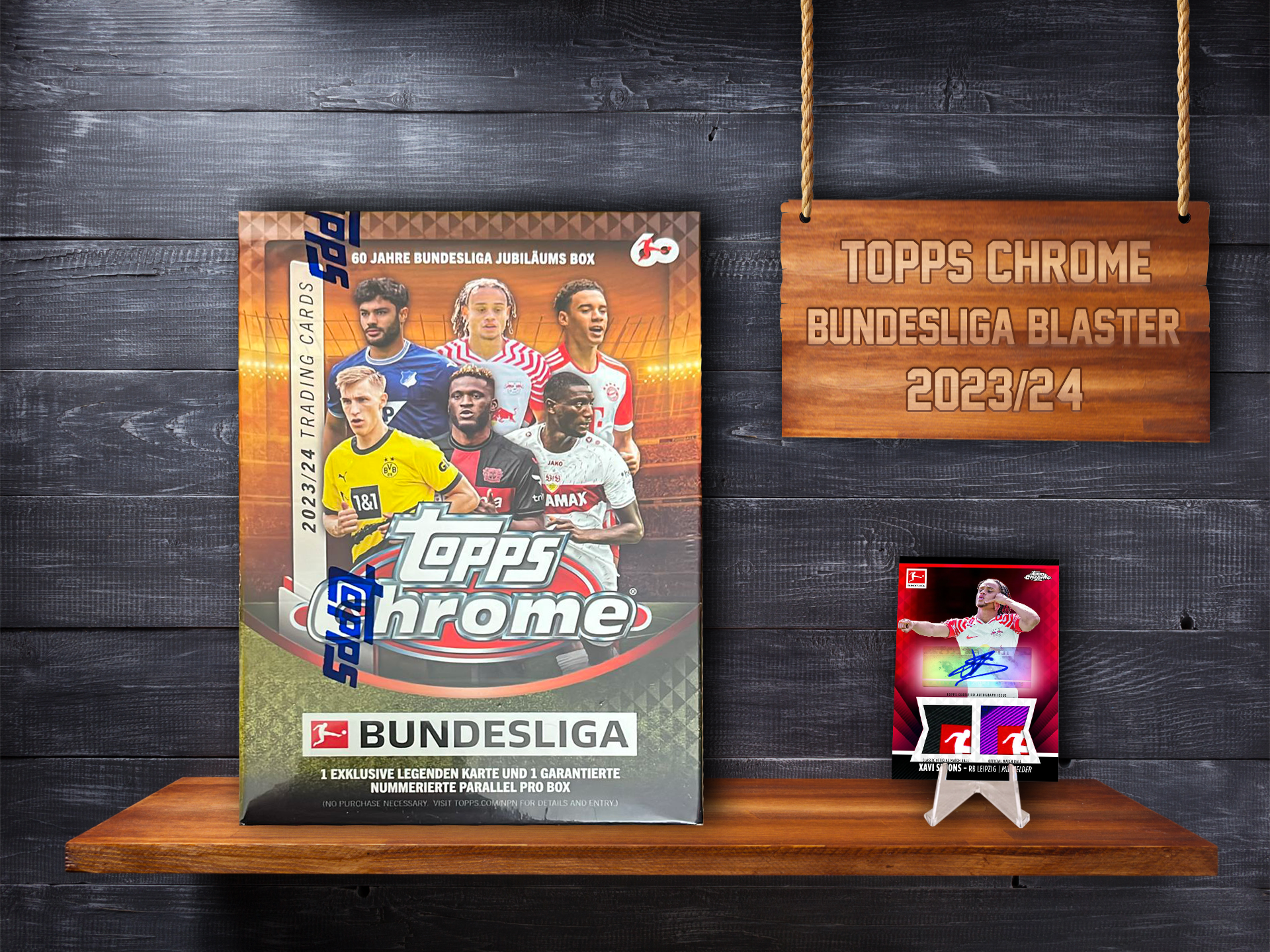 TOPPS CHROME BUNDESLIGA 2023/24 VALUE BOX - Blaster